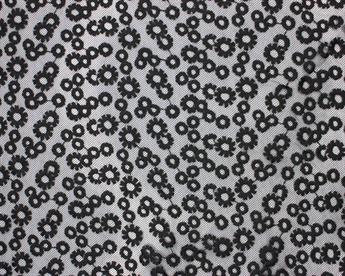 Embroidered Circle Mesh Anglaise - image 2