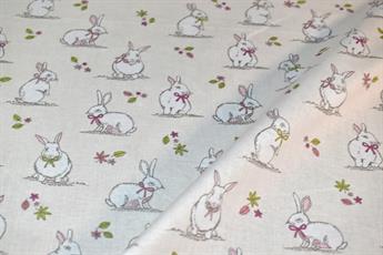 Woodland Bunnies - CREAM