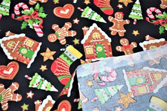 Christmas 100% Cotton Fabric - image 7