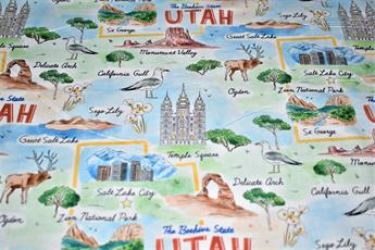 Printed 100% Cotton Fabric - image 4
