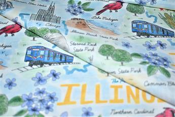 Printed 100% Cotton Fabric - image 1
