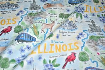 Printed 100% Cotton Fabric - image 2