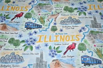Printed 100% Cotton Fabric - image 4