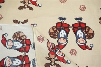 Xmas Santa Reindeer Print - image 3
