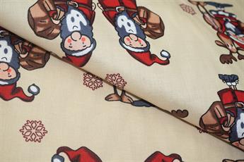 Xmas Santa Reindeer Print - image 1