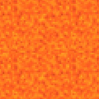 Pixels Print - ORANGE