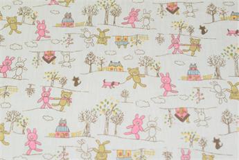 Teddy Bear & House Print - image 3