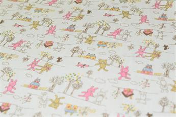 Teddy Bear & House Print - image 4