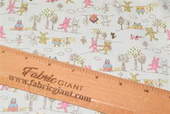 Teddy Bear & House Print - image 5