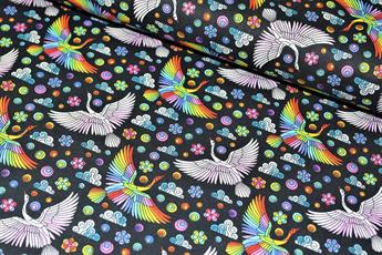 Mosaic Swan Cotton - image 3