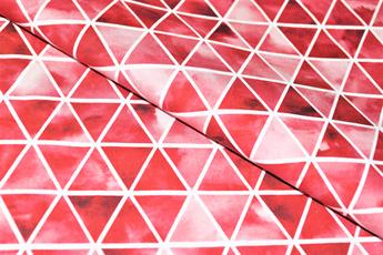 Triangles - DEEP RED
