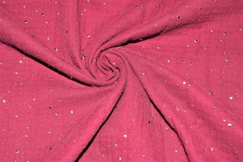 Gold Speckled Double Gauze - image 4