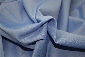 Plain Blue Polyester - image 5
