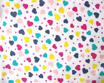 Hearts Polycotton - image 2