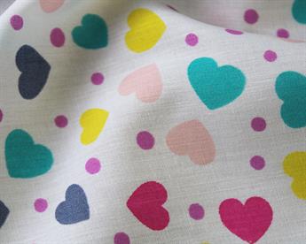Hearts Polycotton - image 3
