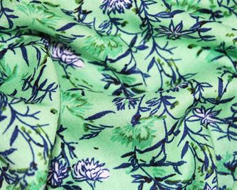 Floral Vine Viscose - image 2