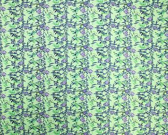 Floral Vine Viscose - image 3