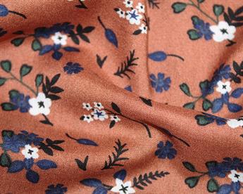 Florescent Floral Viscose - image 2