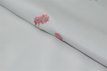 Embrodiery Flower Print - image 1