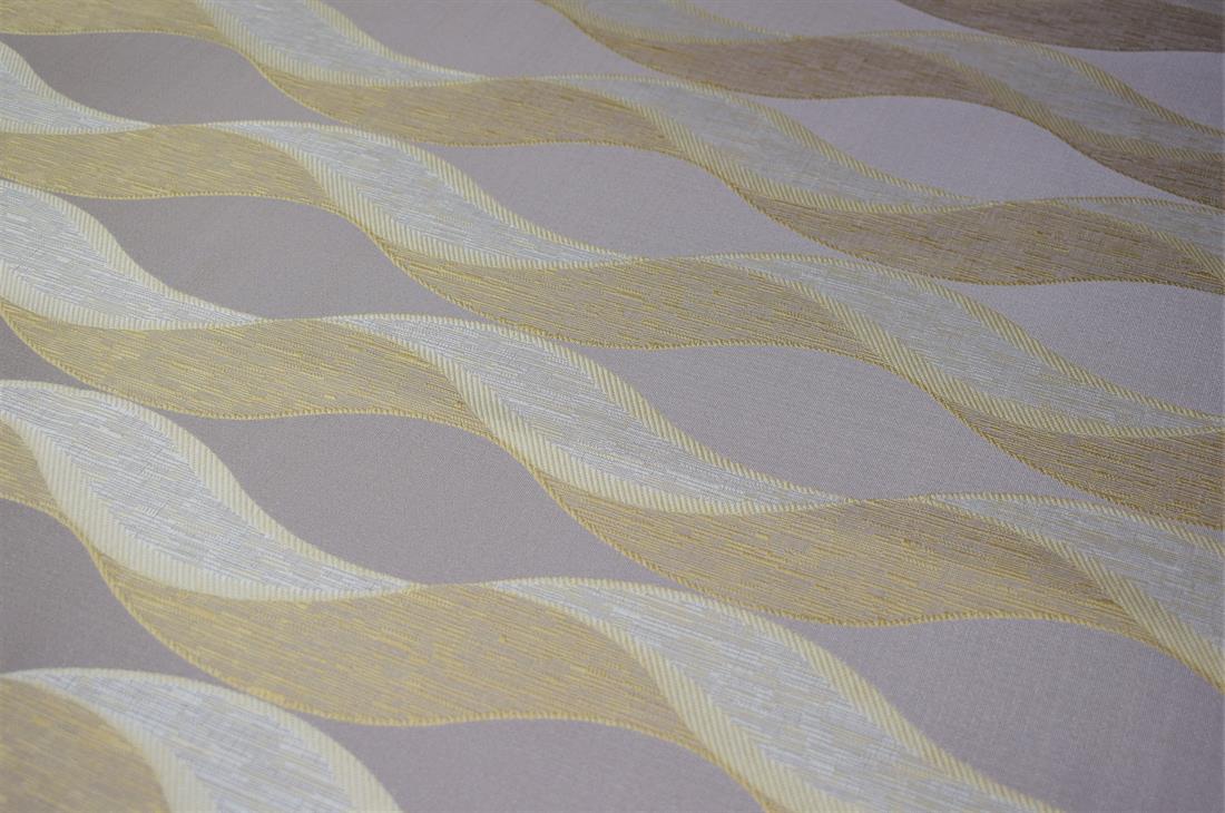 Light Grey Self-Print Curtaing Fabric, 148cm Wide, High Quality; Colours may slightly vary due to the lighting during the photo shooting or the monitor's display.