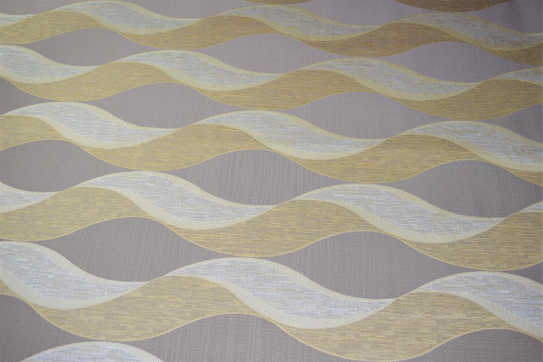 Light Grey Self-Print Curtaing Fabric, 148cm Wide, High Quality; Colours may slightly vary due to the lighting during the photo shooting or the monitor's display.