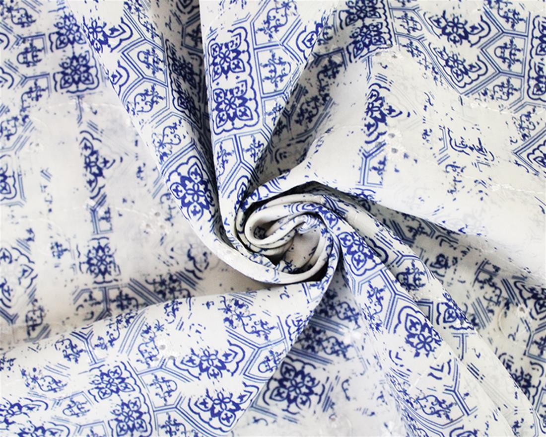 Mindy Florals Rhombus Vintage Polycotton Anglaise