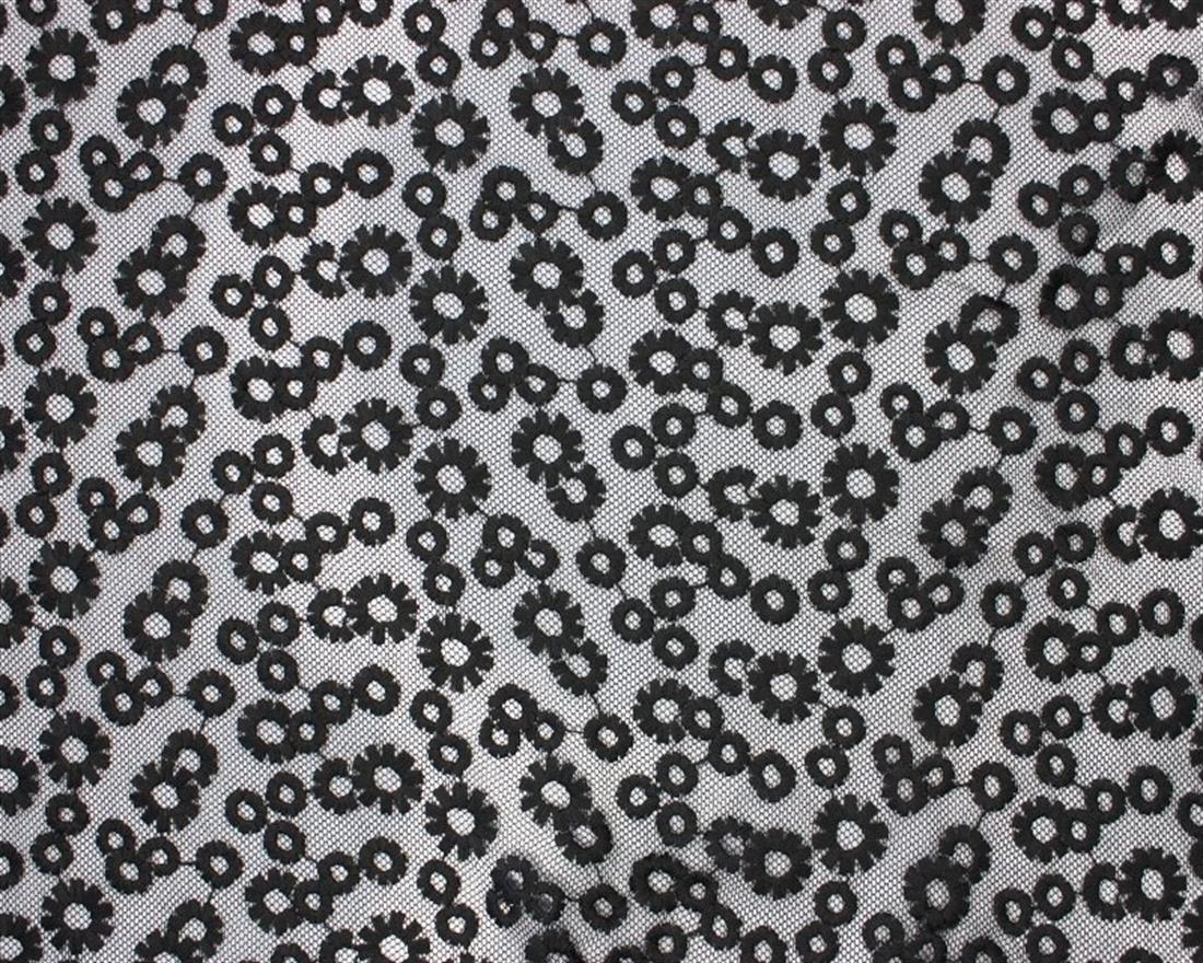 Embroidered Circle Mesh Anglaise - image 2