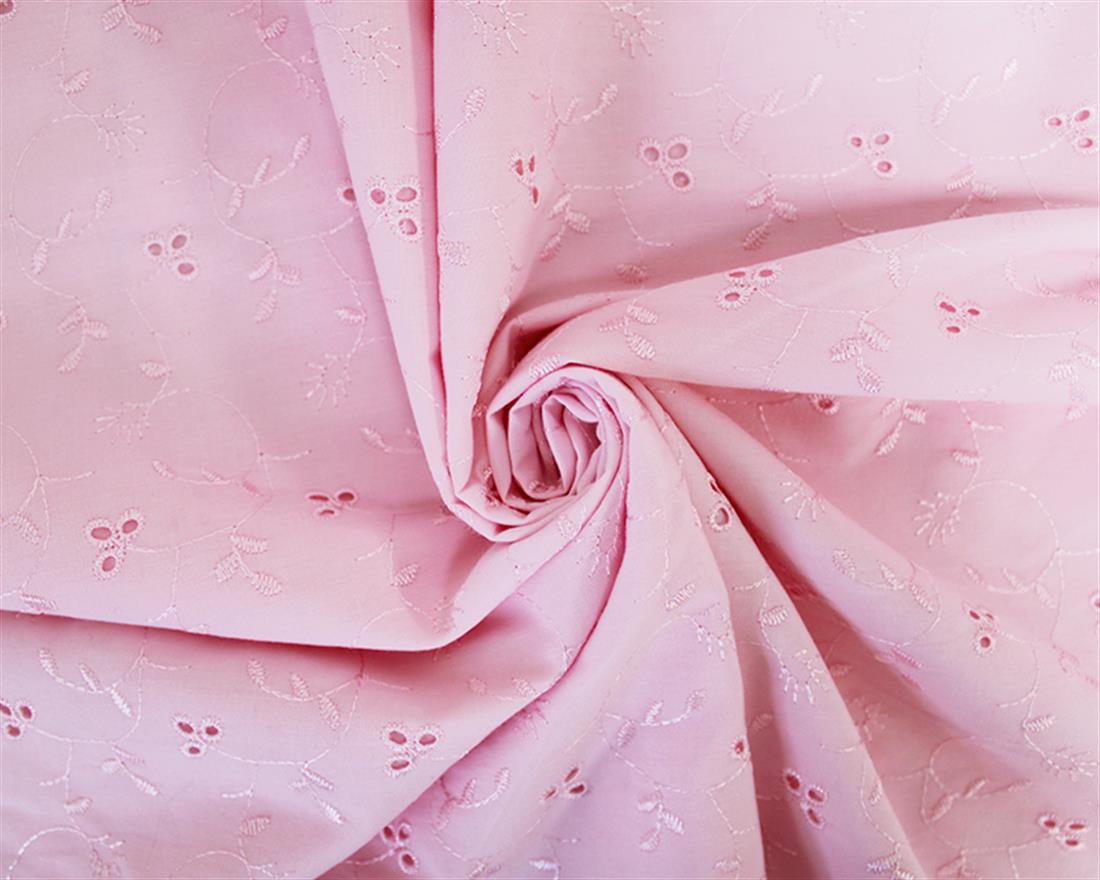 Swirly Leaves 3 Hole Polycotton Anglaise - image 1