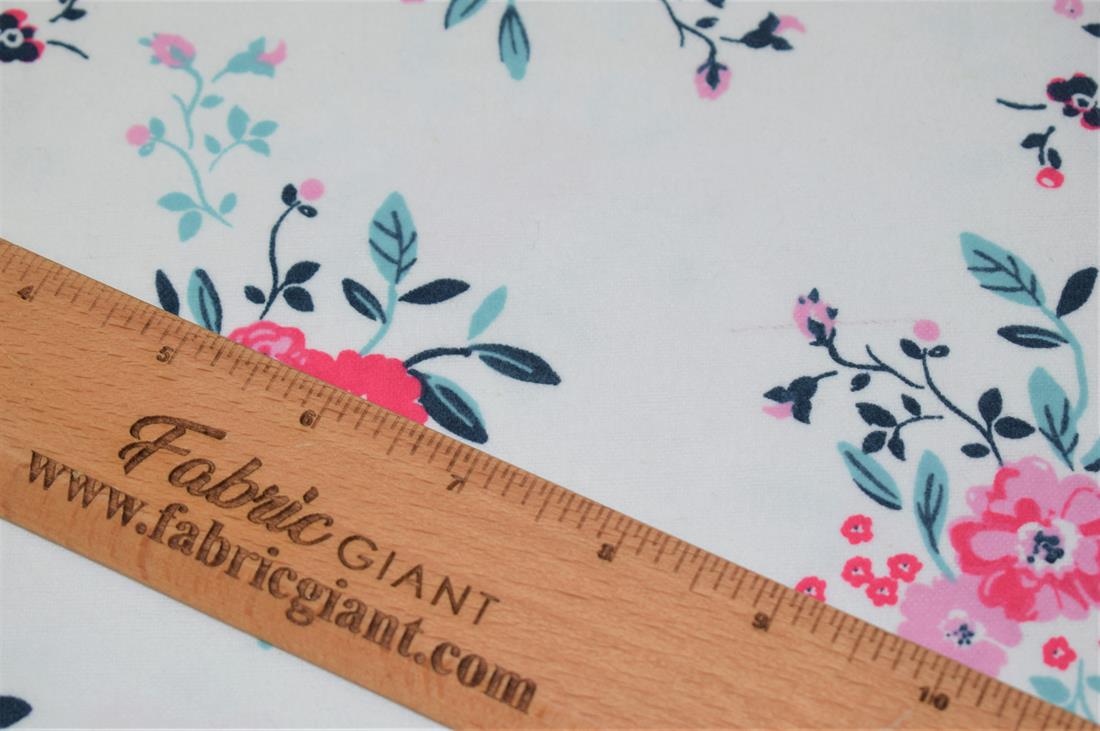 Flower Print Brush Cotton
