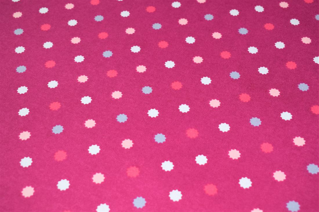 Dot Print Brushed Cotton