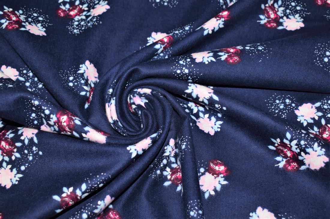 Flower Print Brushed Cotton
