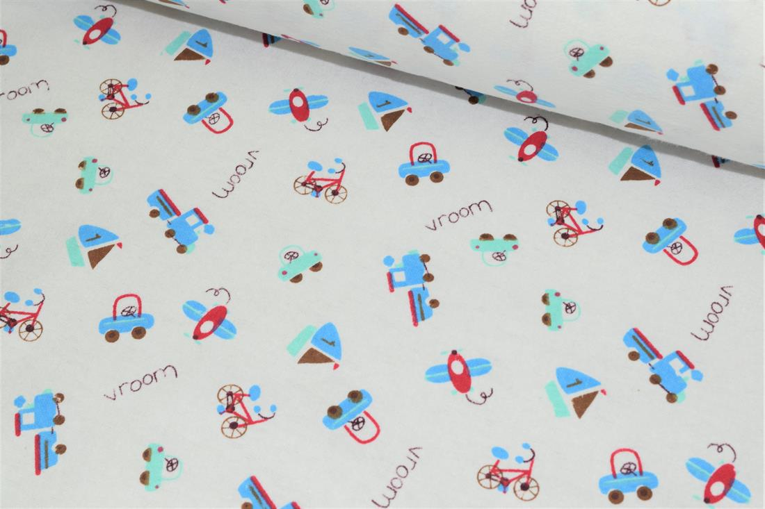 100% Brushed Flannel Cotton Fabric, 112cm Wide, High Quality; This beautiful soft fabric is perfect for Children's clothing, Light blankets, Bed sheets, Night dresses, and Pyjama Bottoms.
Colours may slightly vary due to the lighting during the photo shooting or the monitor's display. Wash at 30 Degrees.
