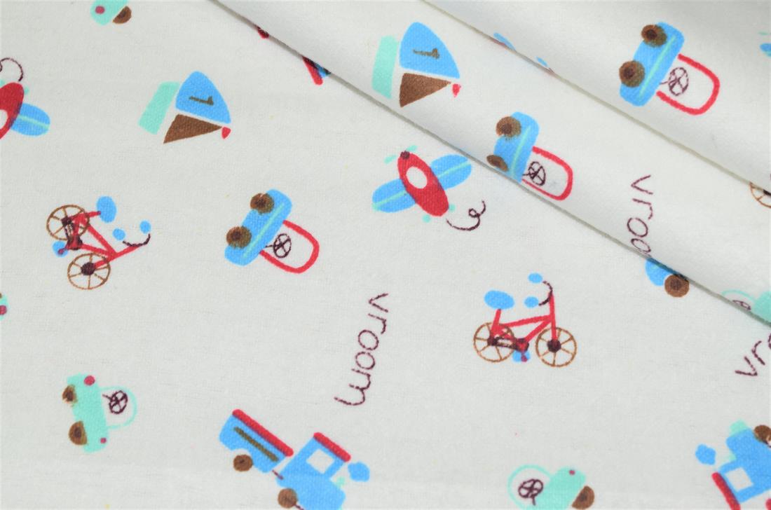 100% Brushed Flannel Cotton Fabric, 112cm Wide, High Quality; This beautiful soft fabric is perfect for Children's clothing, Light blankets, Bed sheets, Night dresses, and Pyjama Bottoms.
Colours may slightly vary due to the lighting during the photo shooting or the monitor's display. Wash at 30 Degrees.