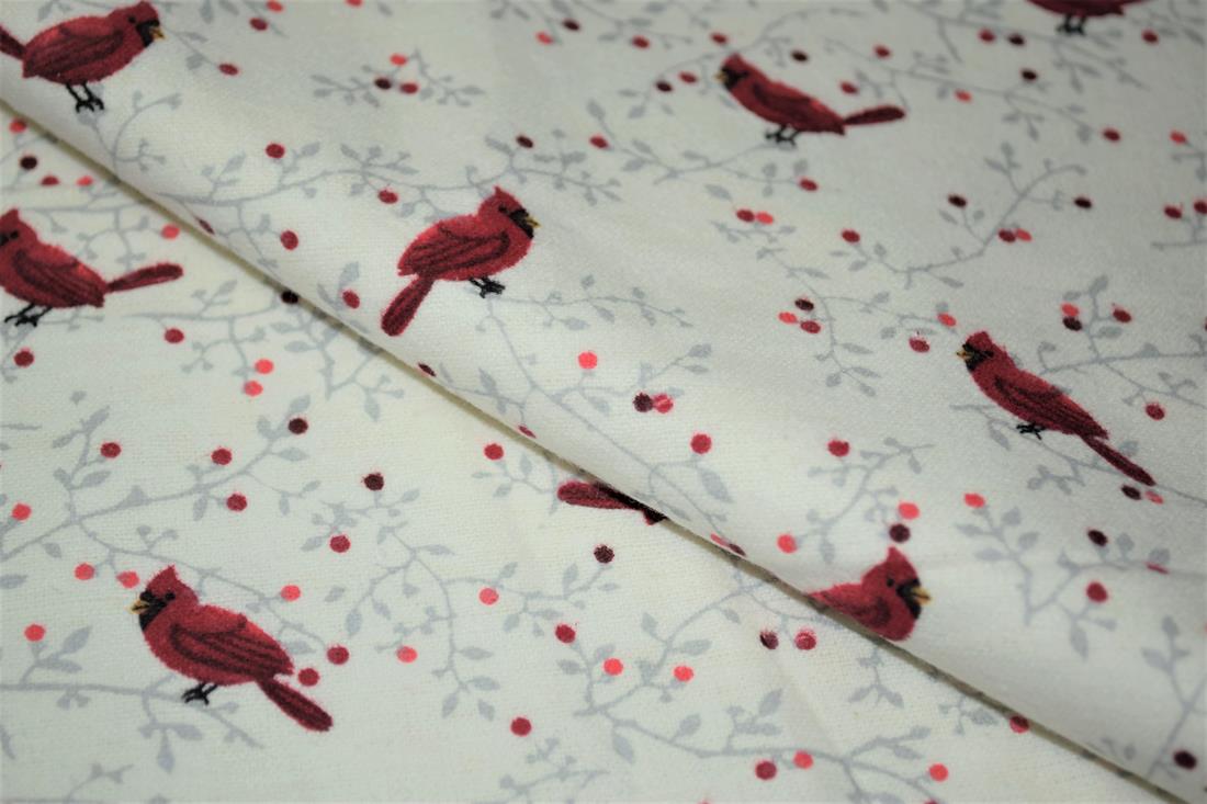 Printed Premium 100% Brushed Flannel Cotton Fabric