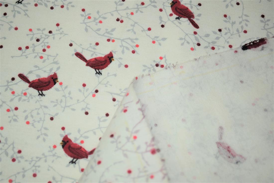 Printed Premium 100% Brushed Flannel Cotton Fabric
