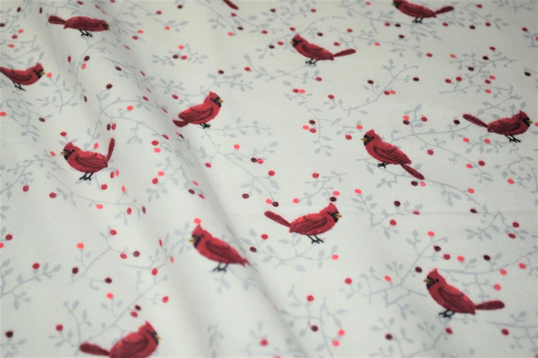 Printed Premium 100% Brushed Flannel Cotton Fabric