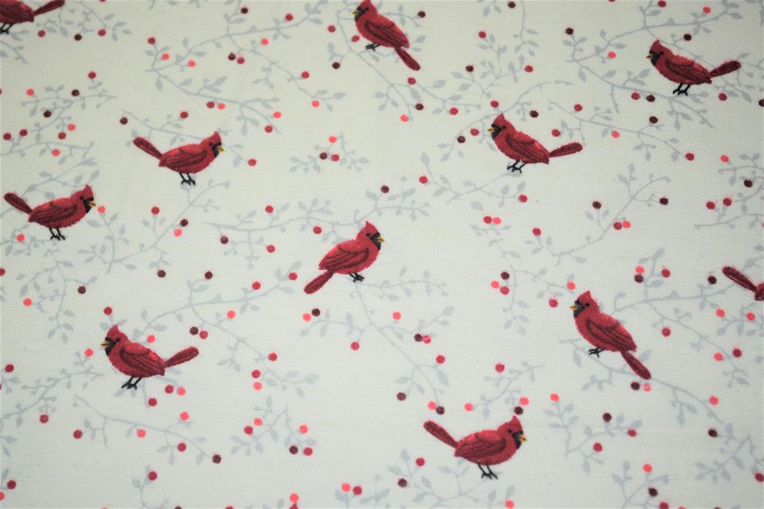 Printed Premium 100% Brushed Flannel Cotton Fabric