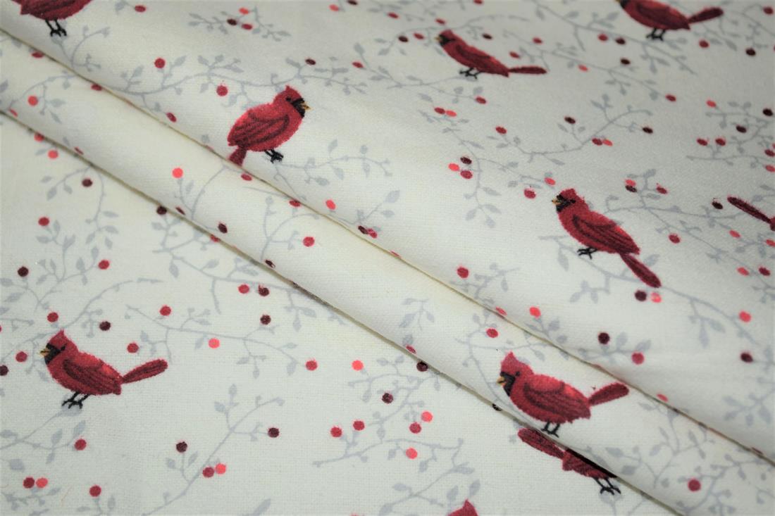 Printed Premium 100% Brushed Flannel Cotton Fabric