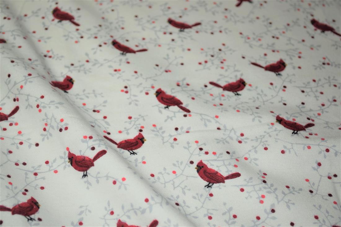 Printed Premium 100% Brushed Flannel Cotton Fabric