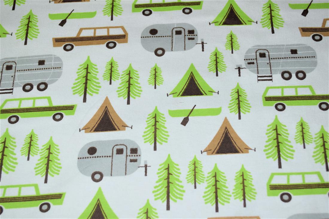 Printed Premium 100% Brushed Flannel Cotton Fabric