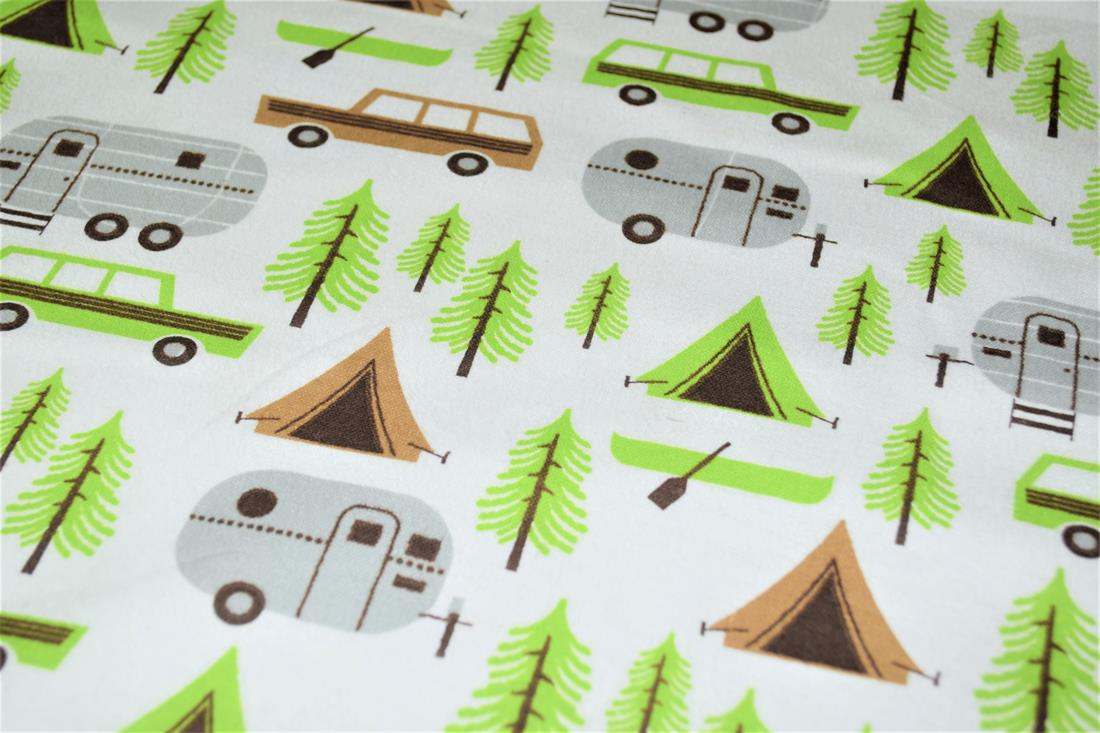 Printed Premium 100% Brushed Flannel Cotton Fabric
