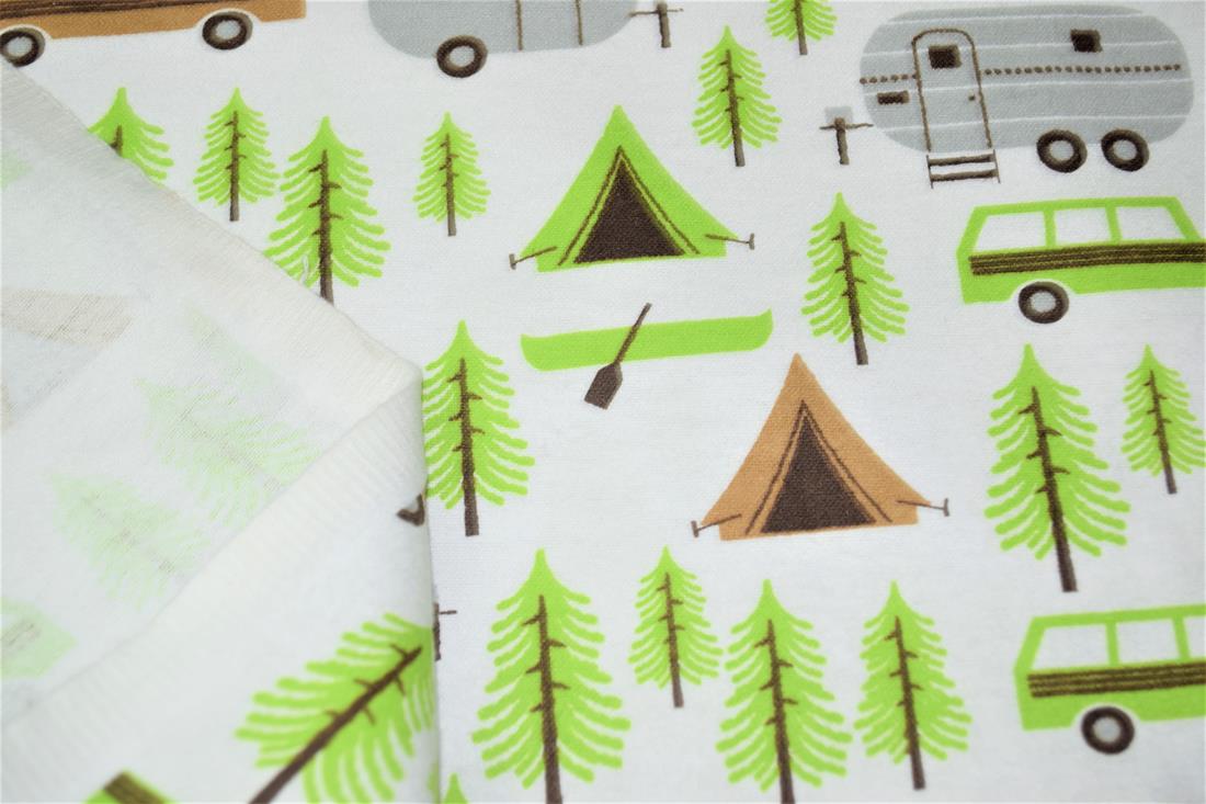 Printed Premium 100% Brushed Flannel Cotton Fabric