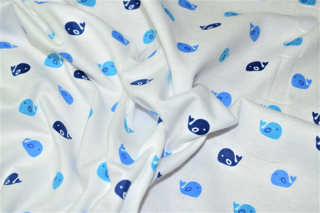 Printed Premium 100% Brushed Flannel Fabric High Quality