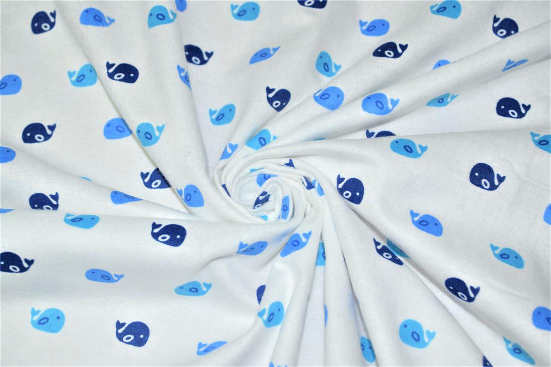 Printed Premium 100% Brushed Flannel Fabric High Quality