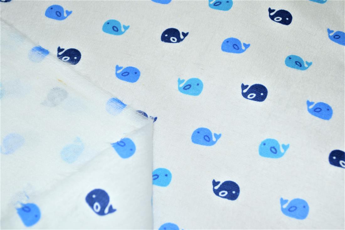 Printed Premium 100% Brushed Flannel Fabric High Quality