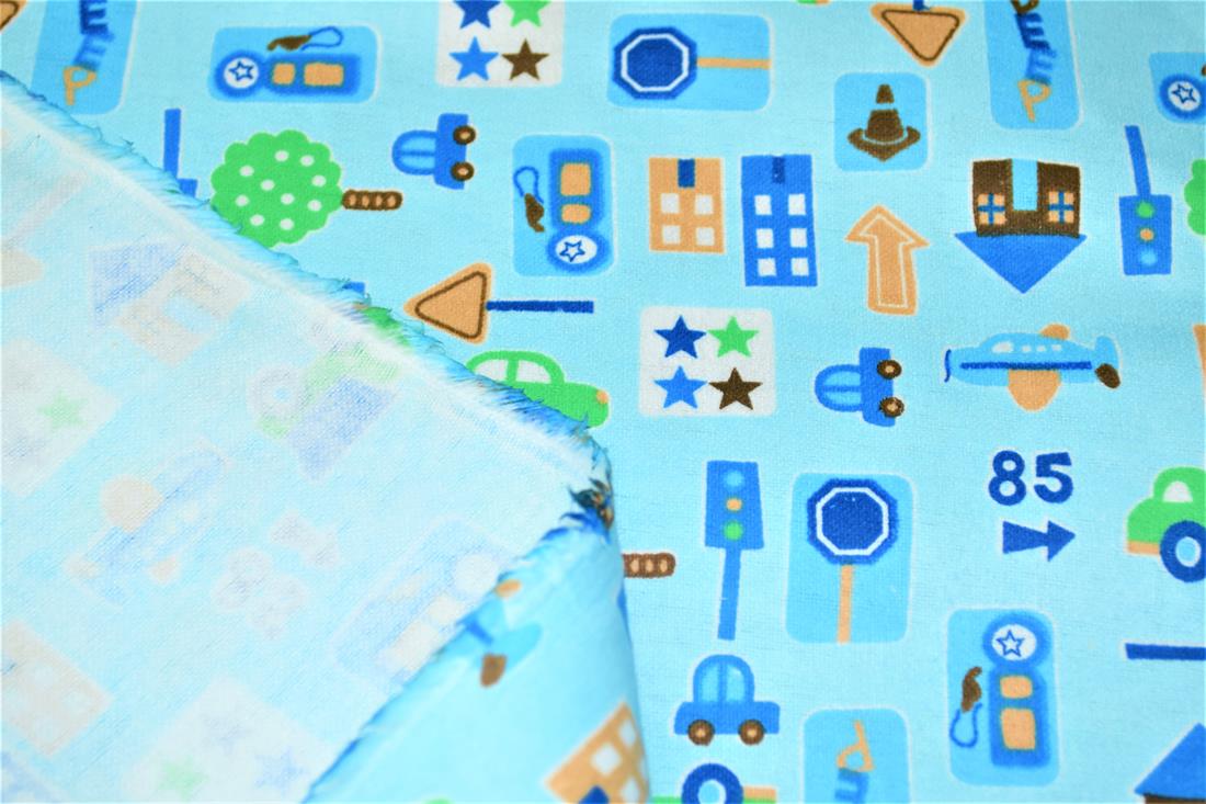Printed Premium 100% Brushed Flannel Fabric High Quality
