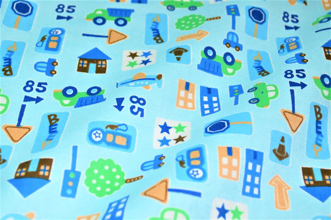 Printed Premium 100% Brushed Flannel Fabric High Quality