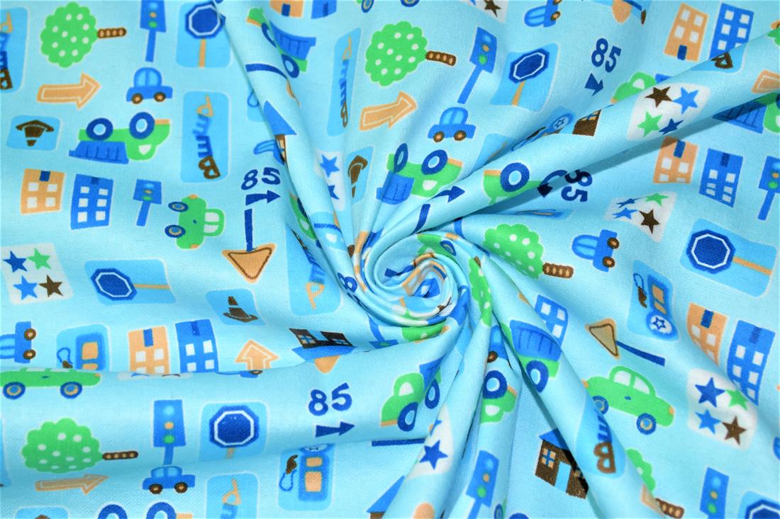 Printed Premium 100% Brushed Flannel Fabric High Quality