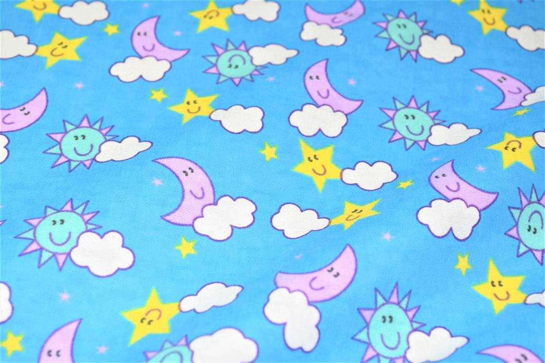 Printed Premium 100% Brushed Flannel Fabric High Quality