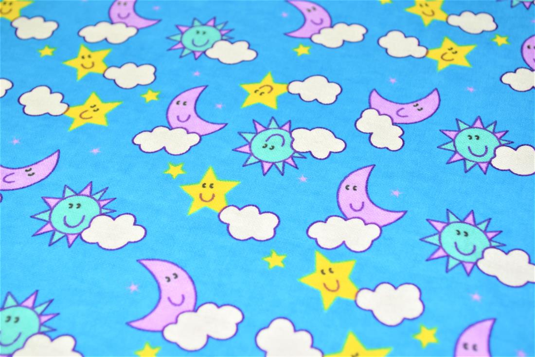 Printed Premium 100% Brushed Flannel Fabric High Quality
